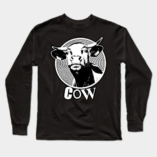 Punk Rock Cow Long Sleeve T-Shirt